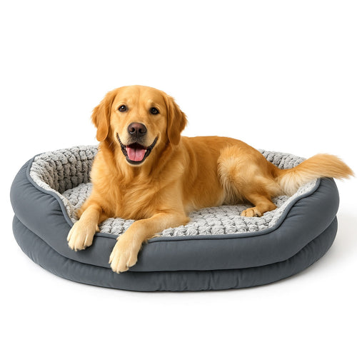 Pet Dog Bed Cat Beds Luxury Soft Washable Puppy Cushion Warm Pet Basket-S M L